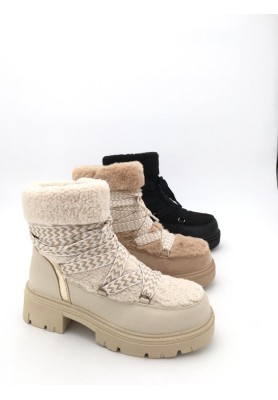 TEDDY BOOT A-866 LACE UP