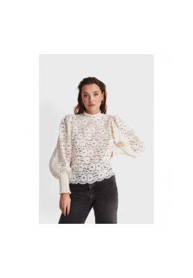 LACE TOP 54 KNITTED STRETCH