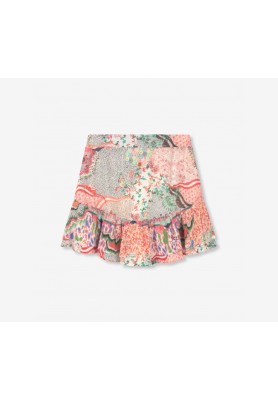 ALIX THE LABEL WOVEN MIX SKIRT