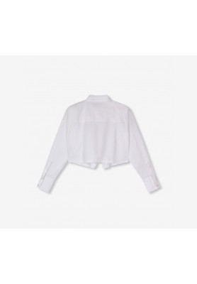 ALIX THE LABEL CROPPED HEMDSBLOUSE COTTON