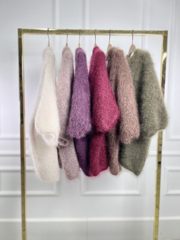 Kidmohair Knit Romy K.mouw 22012