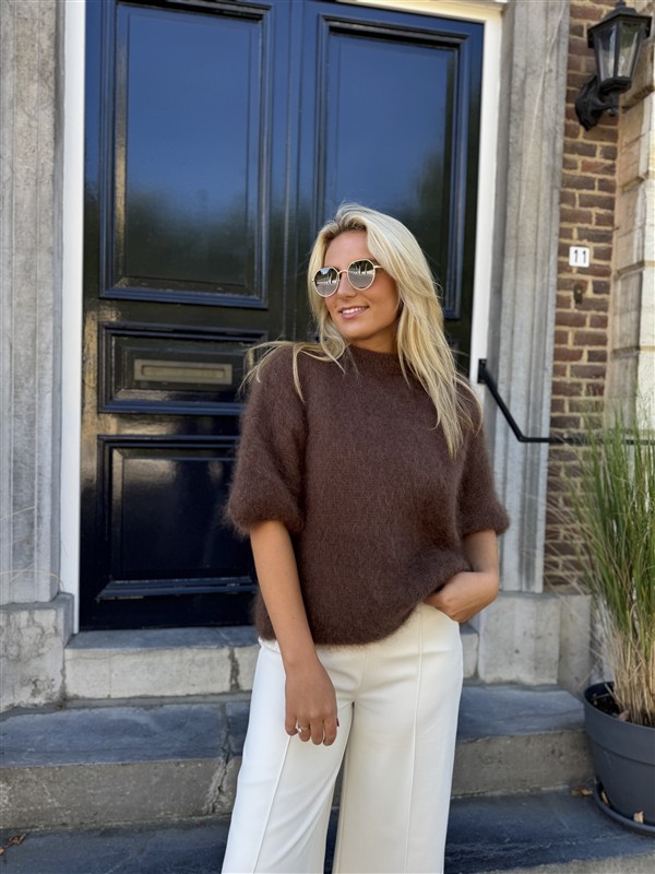 Kidmohair Knit Romy K.mouw 22012