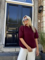 Kidmohair Knit Romy K.mouw 22012