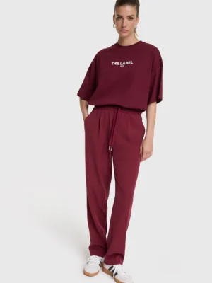 Woven Pants 2508124398 Melange Bordeaux
