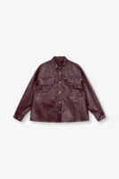 Alix Faux Leather Blouse 2509412310