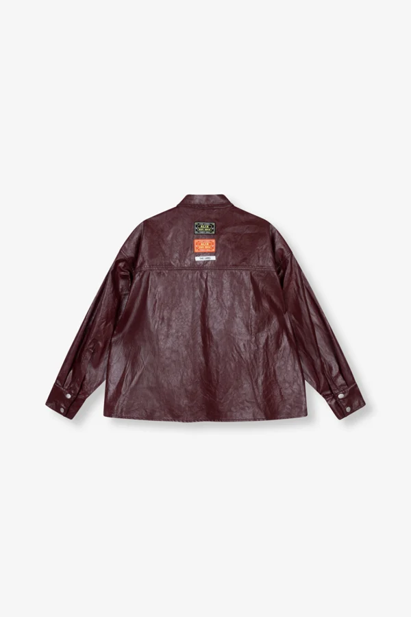 Alix Faux Leather Blouse 2509412310