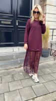 Maxi Sweaterjurk 36502 Lace Bordeaux