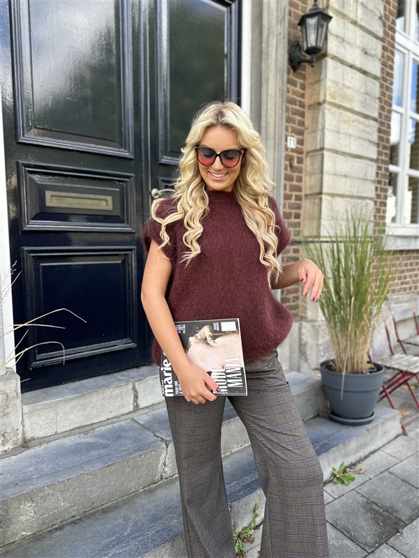 Debardeur Knit 24625 Brique