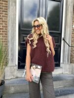 Debardeur Knit 24625 Brique