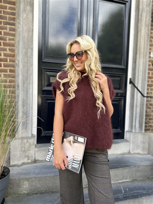 Debardeur Knit 24625 Brique