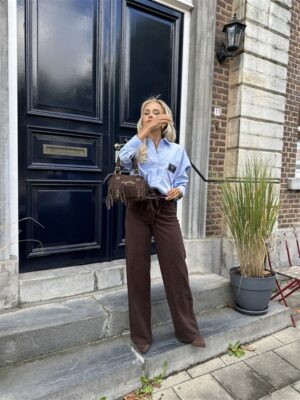 Straight Jog Jeans Rd9026-9 Bruin