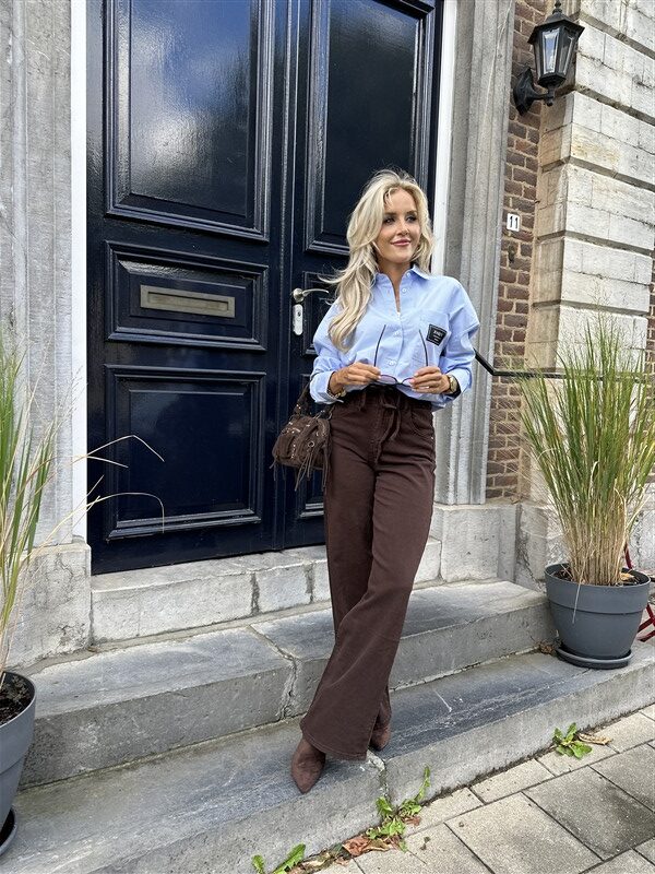 Straight Jog Jeans Rd9026-9 Bruin