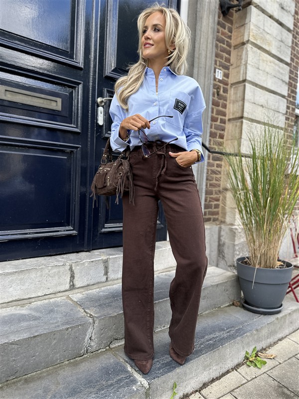 Straight Jog Jeans Rd9026-9 Bruin