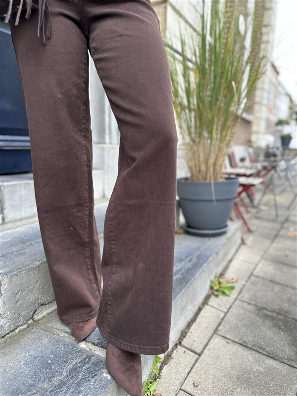 Straight Jog Jeans Rd9026-9 Bruin