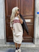 T-Shirt Dress Cherie Beige