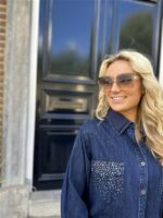 Jeanshemd Strass Hemddetails