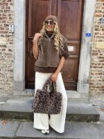 S Faux Fur Leo Bag B24706 Leo