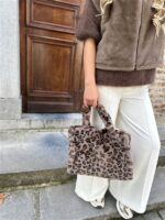 S Faux Fur Leo Bag B24706 Leo