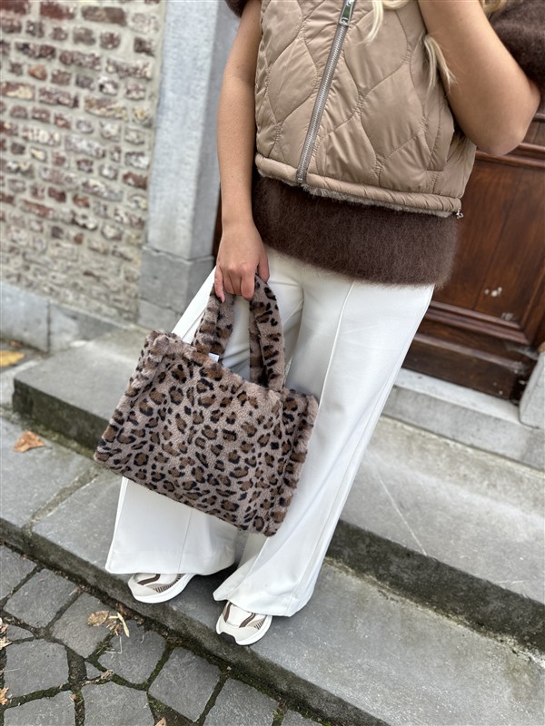 S Faux Fur Leo Bag B24706 Leo