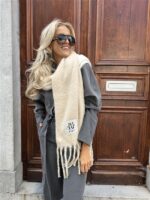 Josh V Scarf Madelyn Jv-2508-1814 Beige