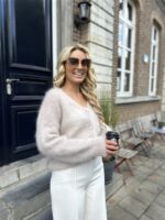 Kidmohair Vest 23356 Beige.