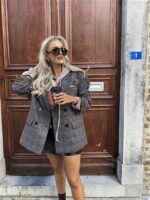 Leatherlook Skirt 26682 Black