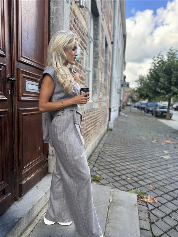 Gilet Gl003 Crossover Grijs