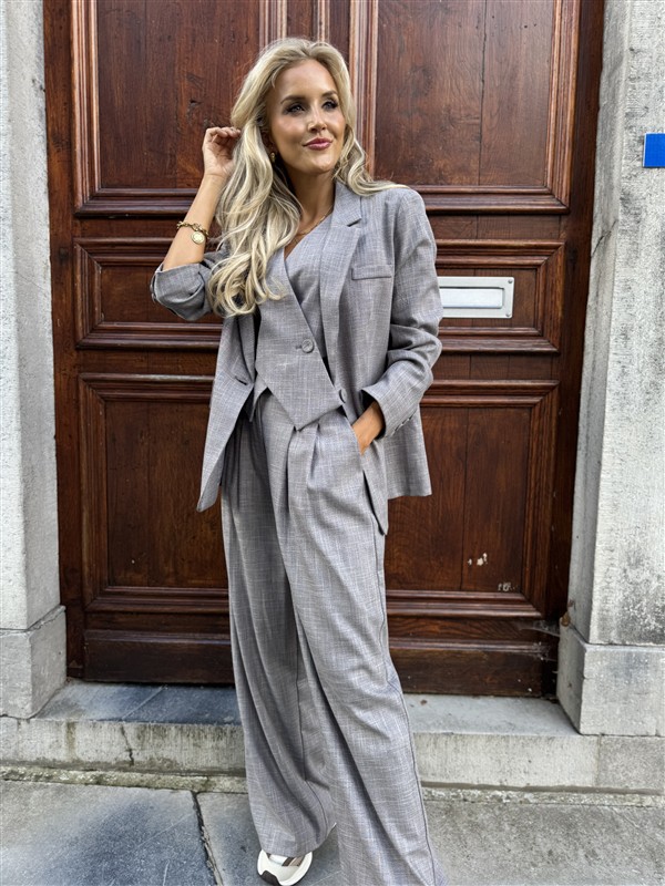 Blazer V330 Linnenlook Grijs