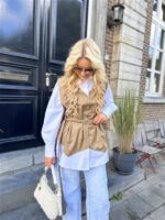 Hemd M86006 Met Gilet Over