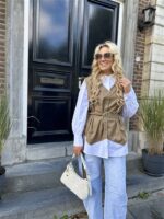 Hemd M86006 Met Gilet Over