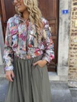 Print Vest 3577 Birdie Colori