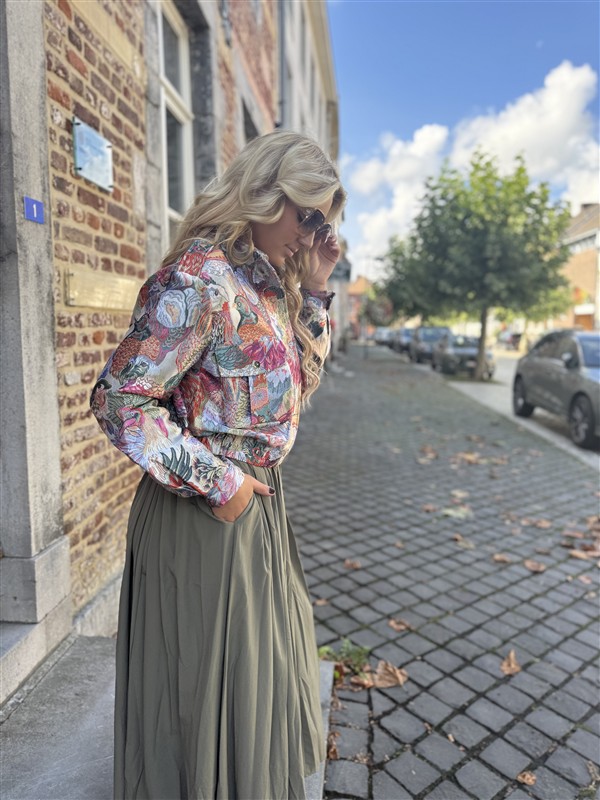 Print Vest 3577 Birdie Colori