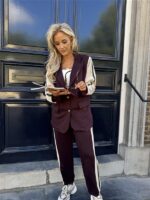 Sporty Blazer 36578 Side Line Sleeve Bur