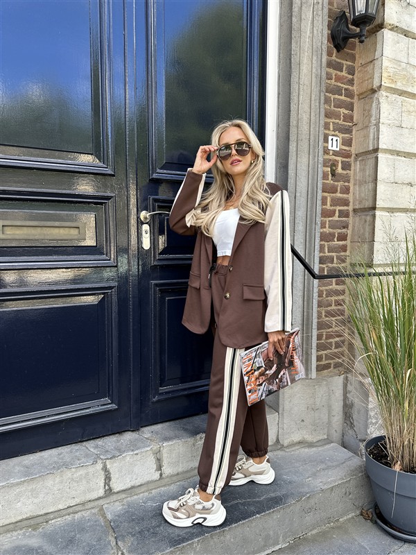 Sporty Pants 36577 Side Line Bruin