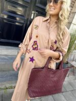 Hemdjurk 18235 Paris Color Broderie Came