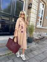 Hemdjurk 18235 Paris Color Broderie Came