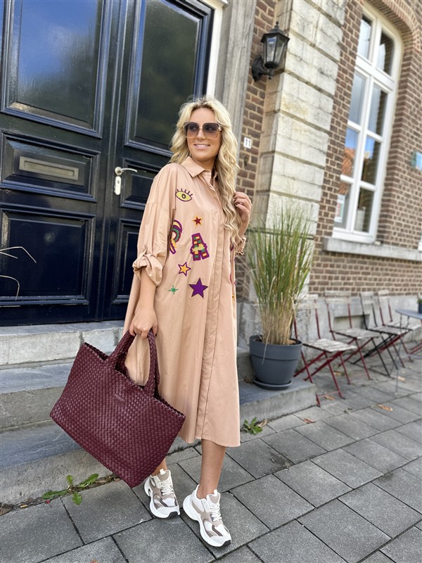 Hemdjurk 18235 Paris Color Broderie Came