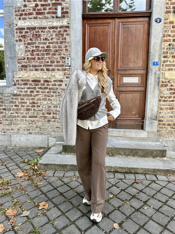 Classic Pants Vs8123 Chocolat