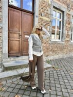 Gilet 01-010120-508 Asym Button