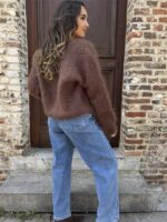 Jeans Strass Stenen + Buisjes Parels