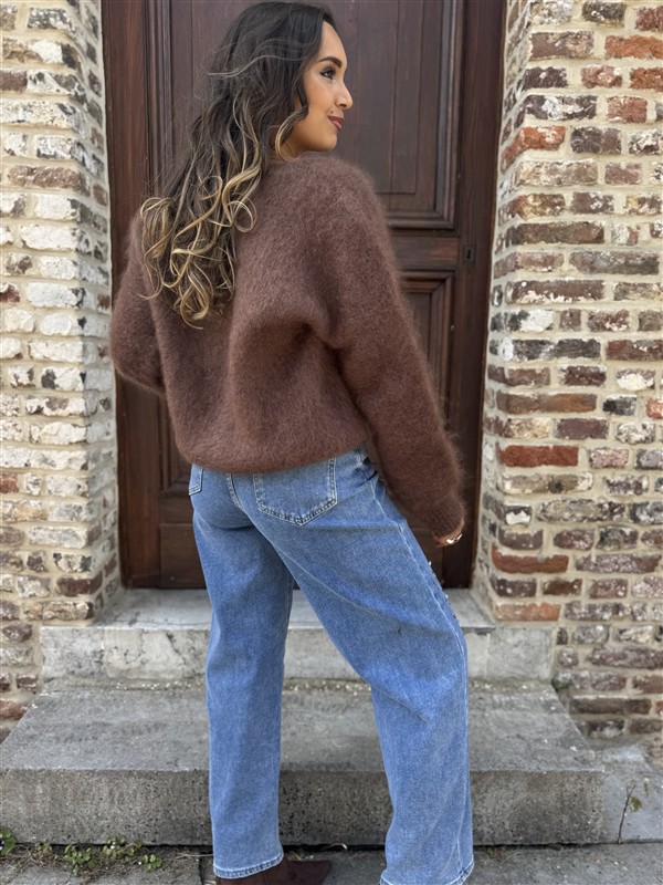 Jeans Strass Stenen + Buisjes Parels