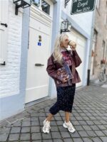 Alix Faux Leather Blouse 2509412310