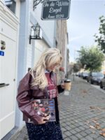 Alix Faux Leather Blouse 2509412310