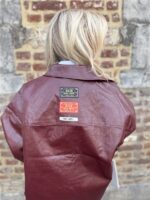 Alix Faux Leather Blouse 2509412310