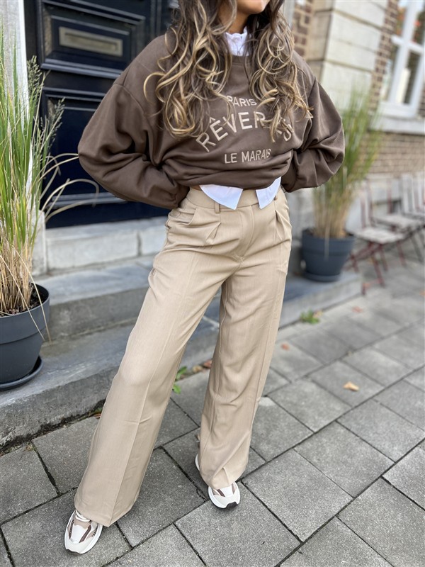 Classic Pants Vs8126 Taupe