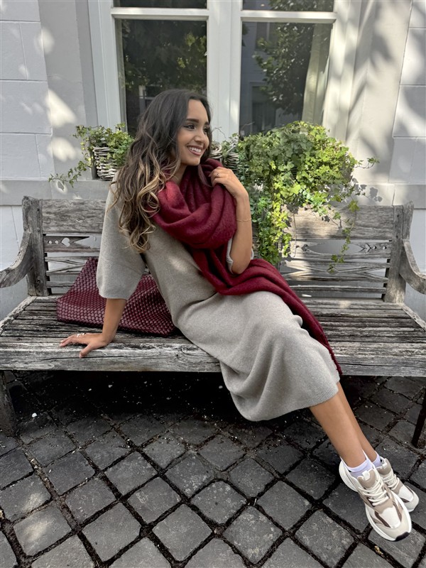 Knitdress 01-6000193-509 V-Neck