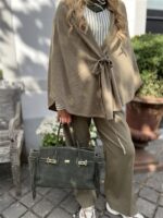 Poncho Cardigan 01-010127-509