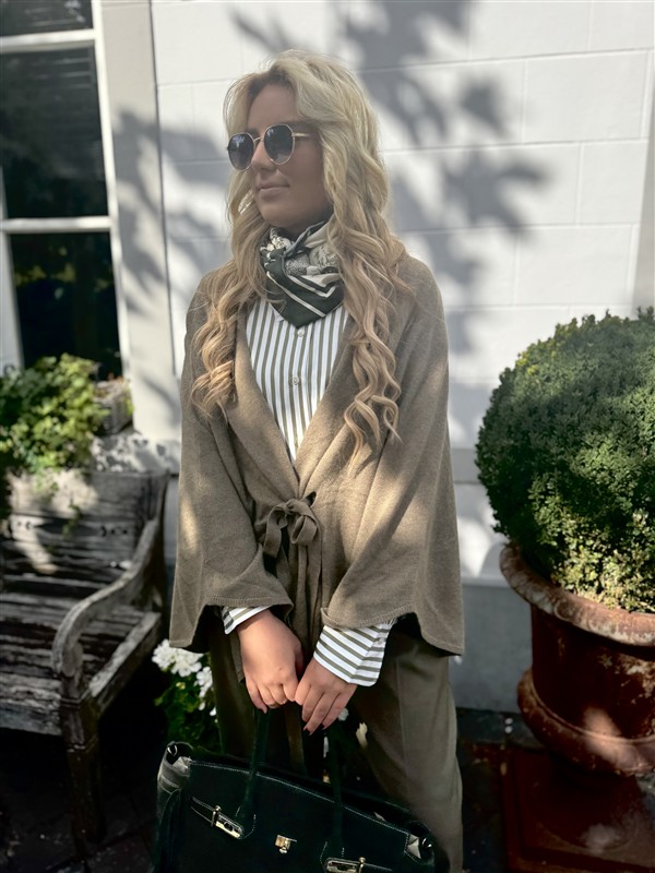 Poncho Cardigan 01-010127-509