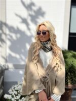 Poncho Cardigan 01-010127-509