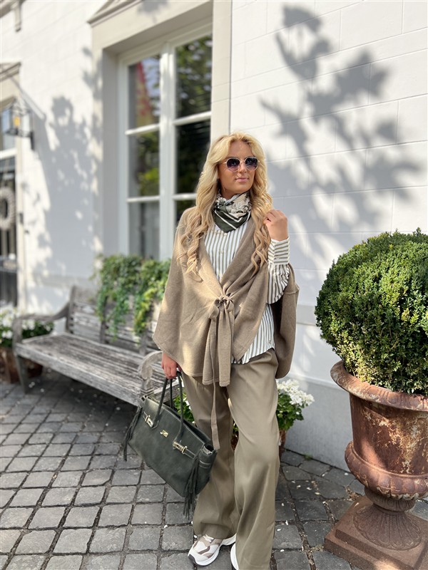 Poncho Cardigan 01-010127-509